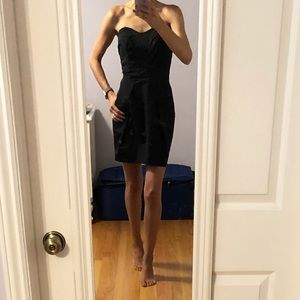 Satin-y, classy BCBG Generation little black dress